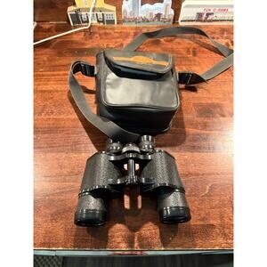 Vintage WWII Asterette Binoculars-7x35-7.1 Degree-in Mohawk Case